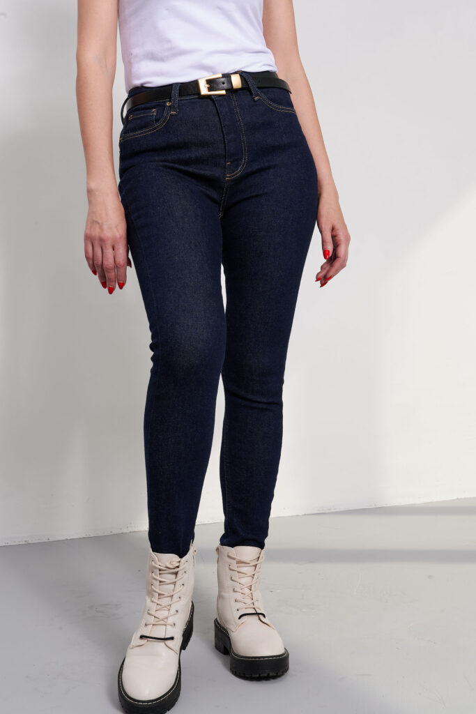 джинсы женские темно-синие 1