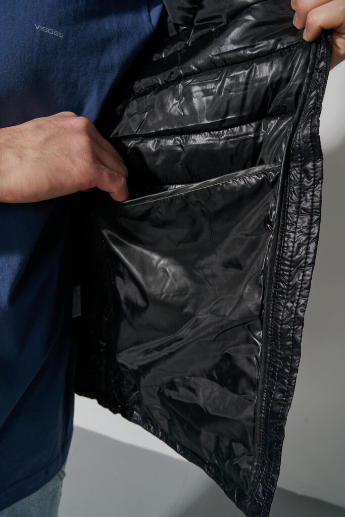 жилет мужской черный 7