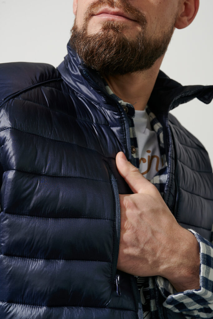 жилет мужской синий 6