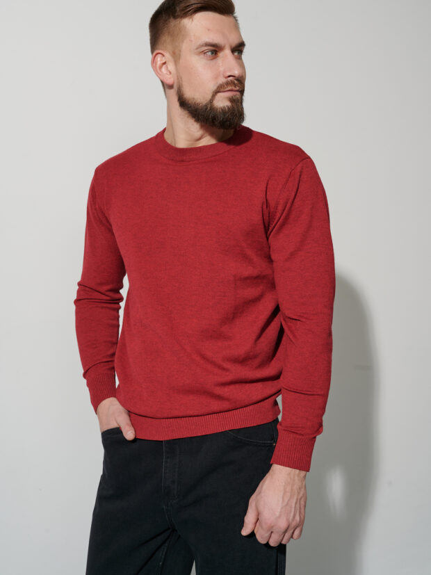 fine joyce f310 0502 red Красный Джемпер мужской