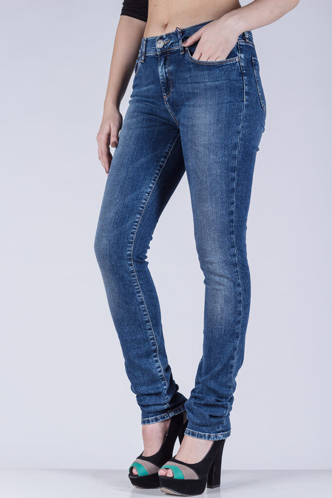 джинсы женские синие 2