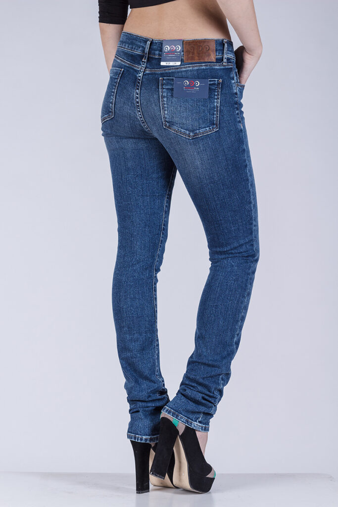 джинсы женские синие 4