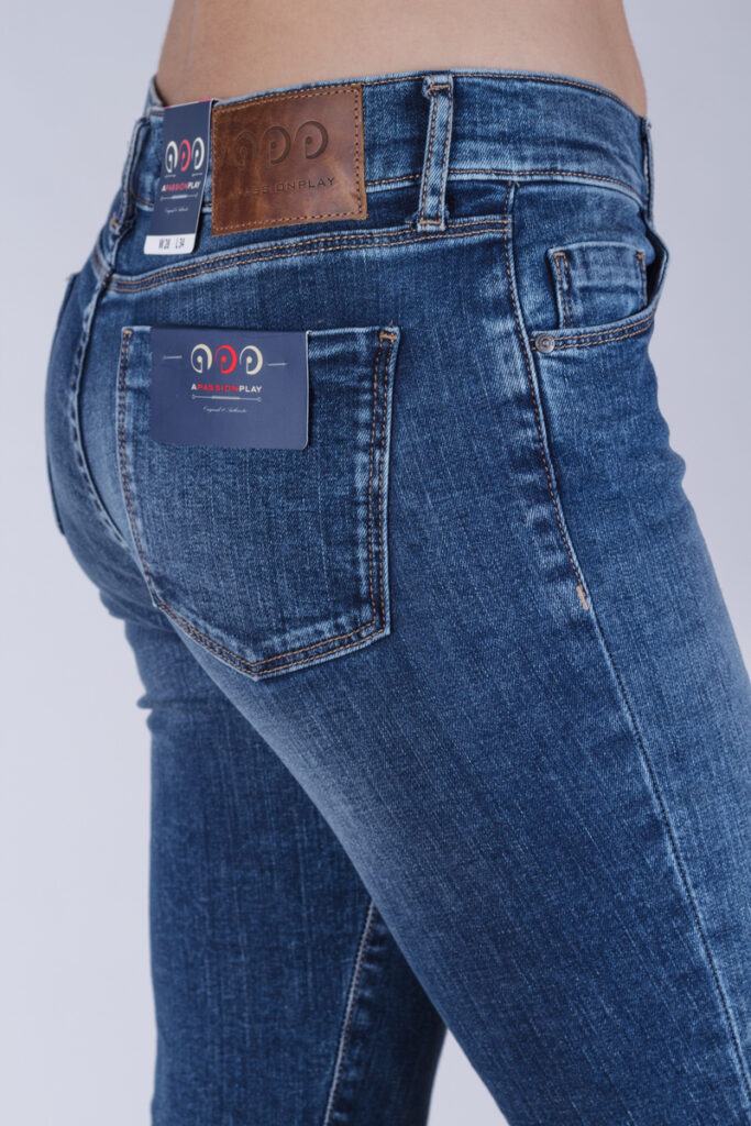 джинсы женские синие 6