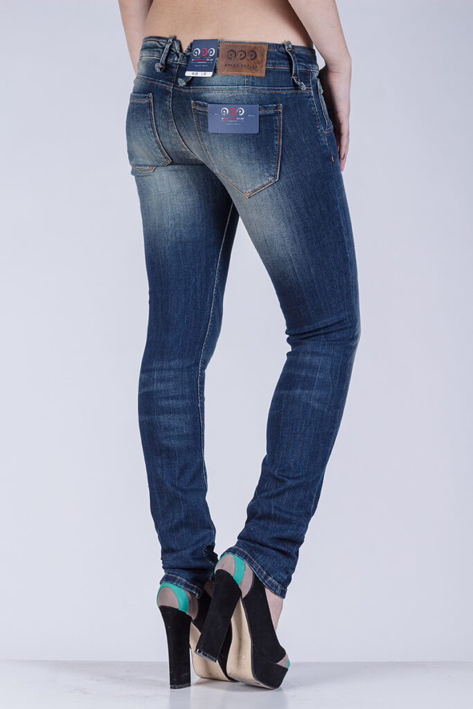 джинсы женские синие 2
