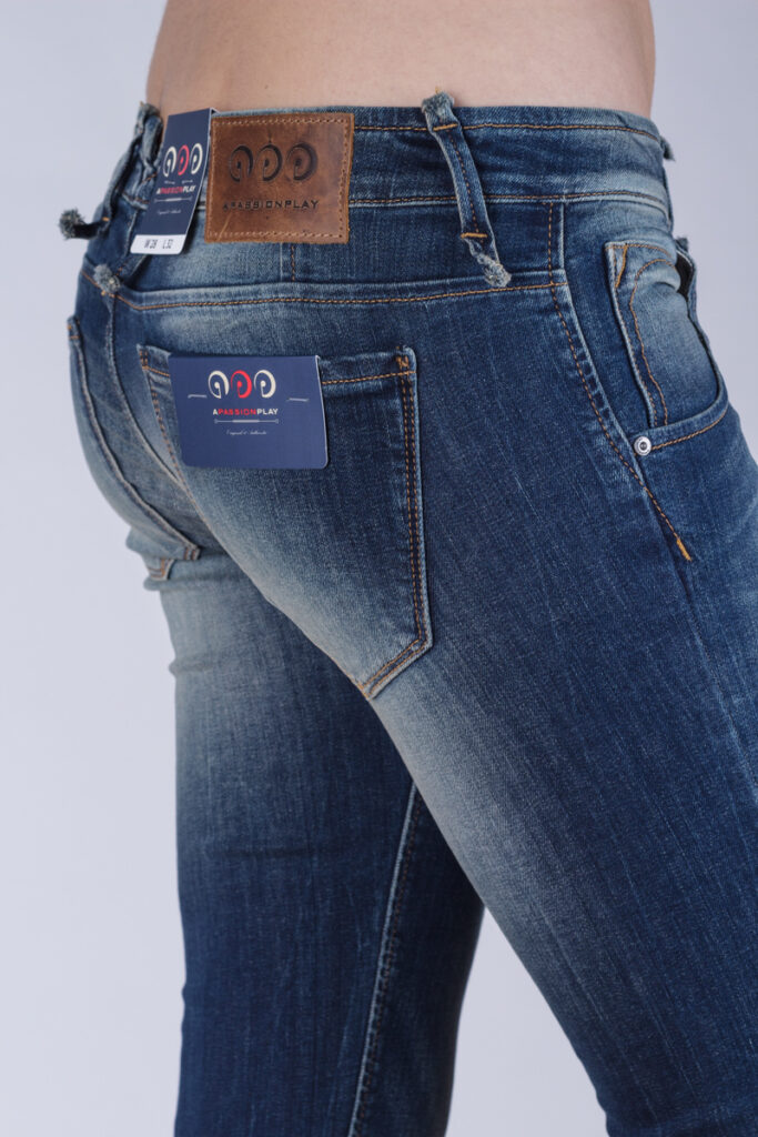 джинсы женские синие 4