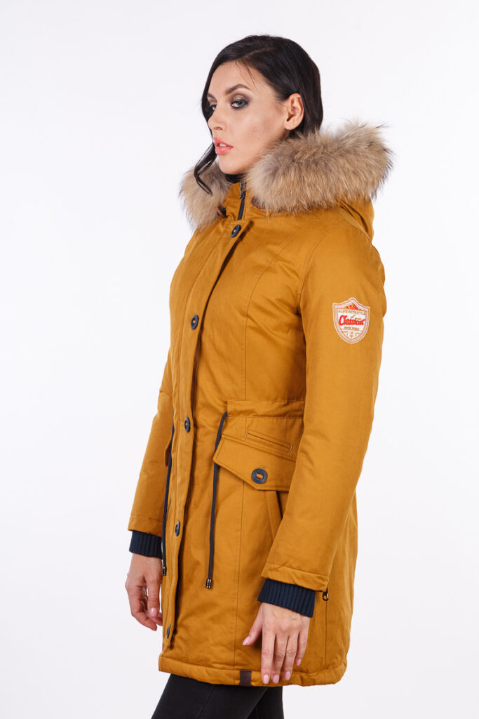 паркааляска желтый 2