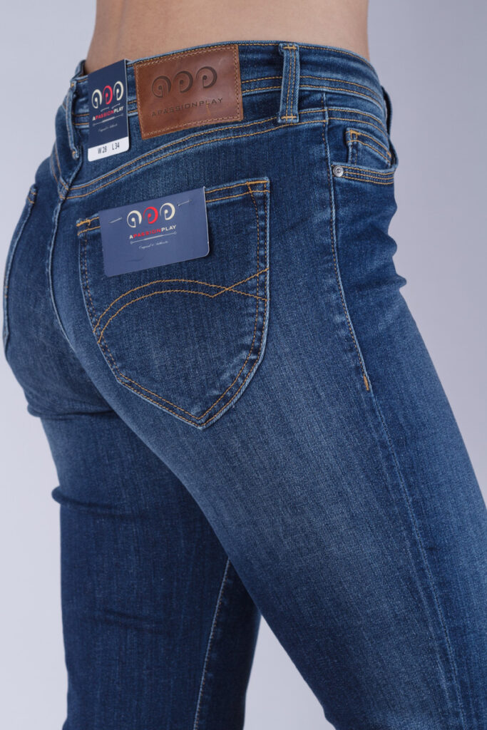 джинсы женские синие 6