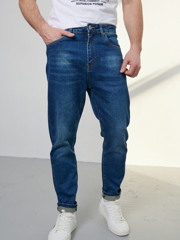 pagalee pj 6940 Синий Джинсы мужские
