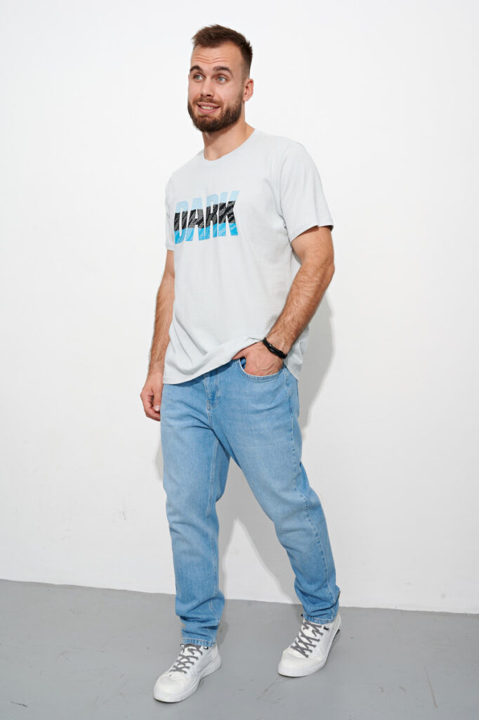 футболка мужская серая 2