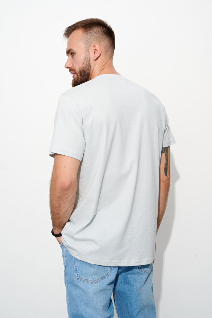 футболка мужская серая 3