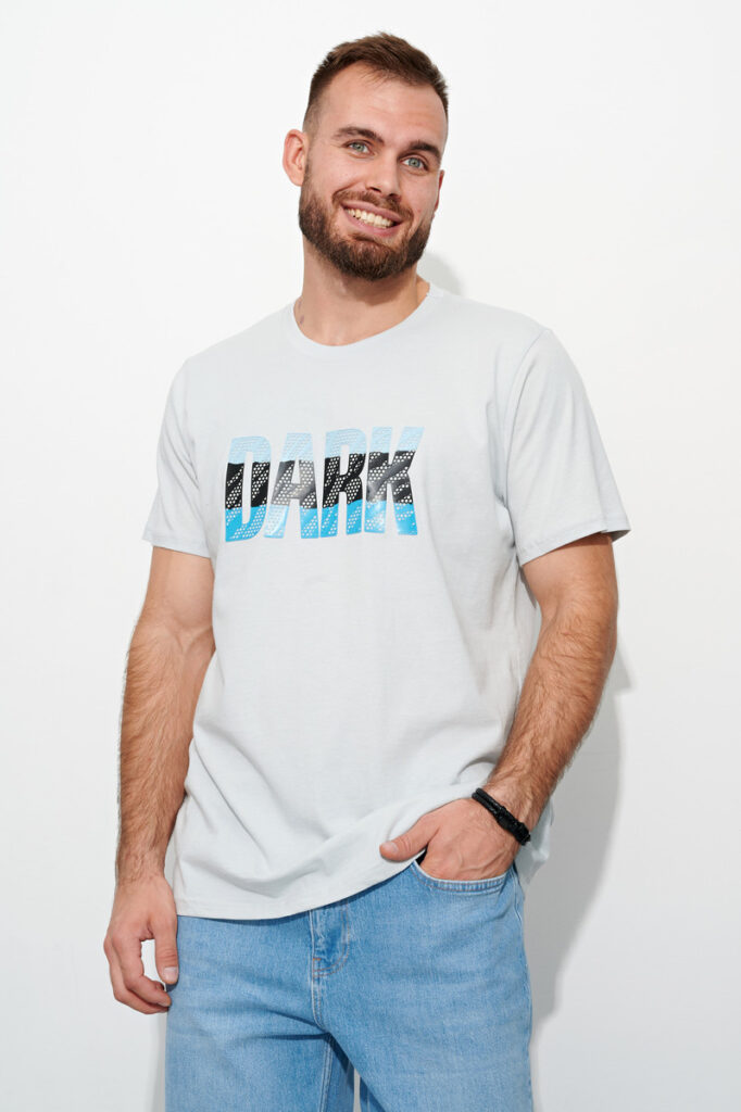 футболка мужская серая 1