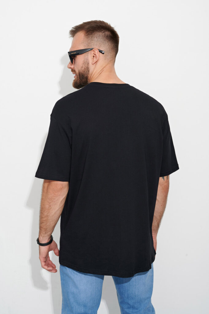 футболка мужская черная 2