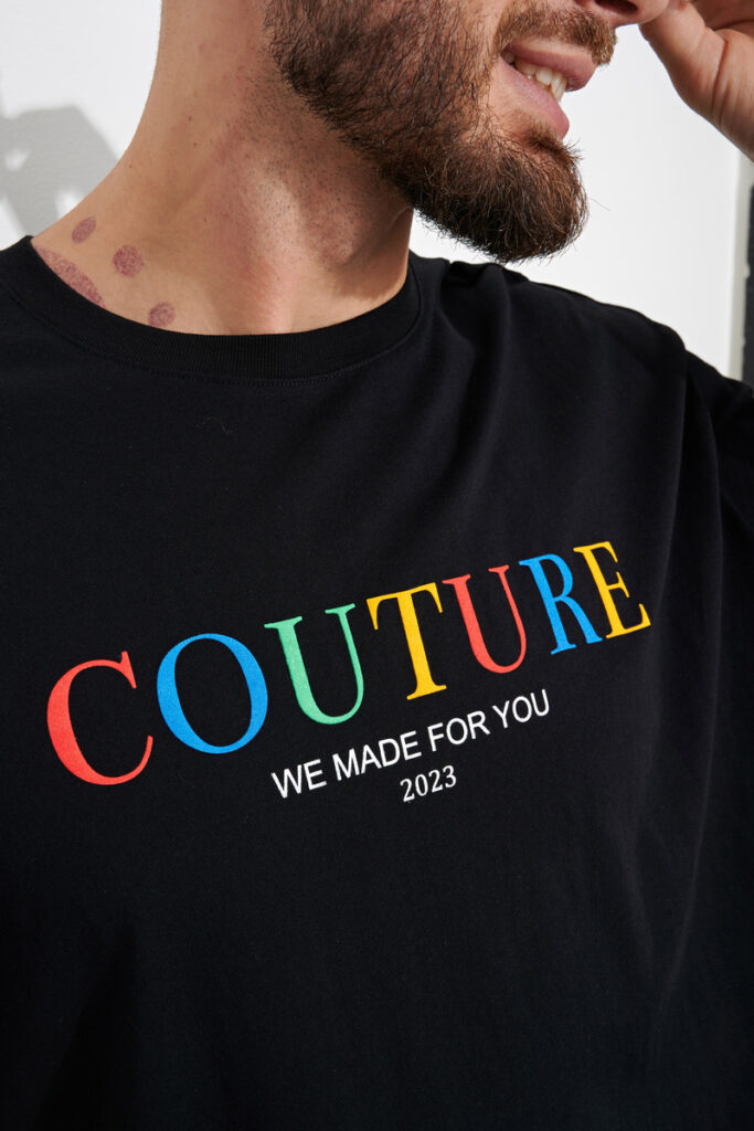 футболка мужская черная 3