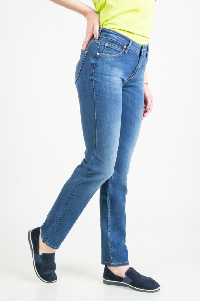 джинсы женские синие 3