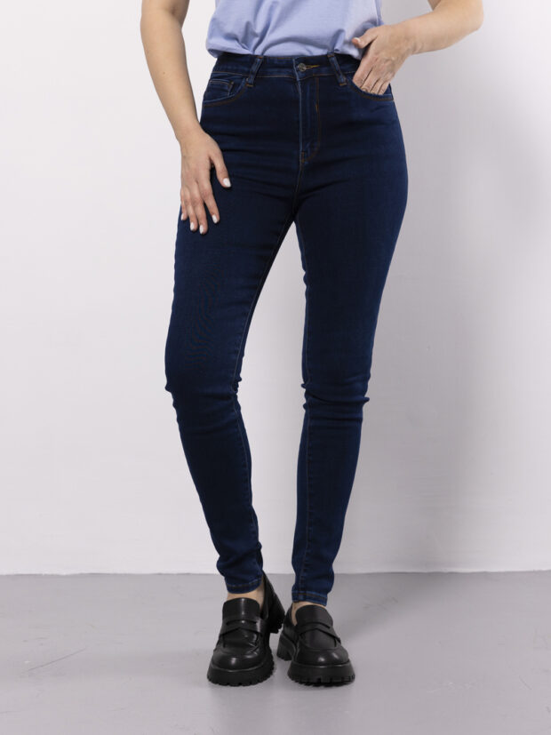 twister selin 9412 01 blue Джинсы женские утепленные