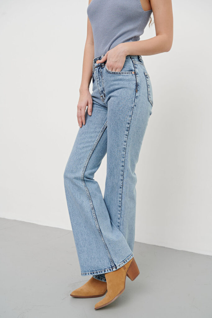 джинсы женские синие 3