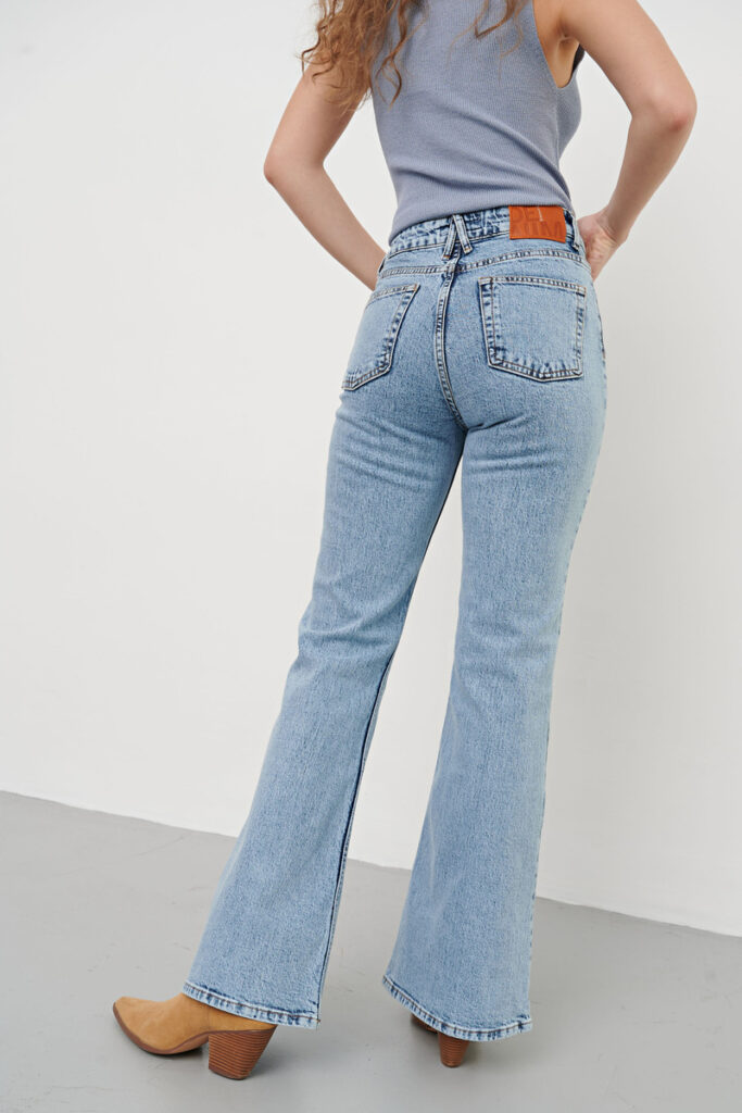 джинсы женские синие 4