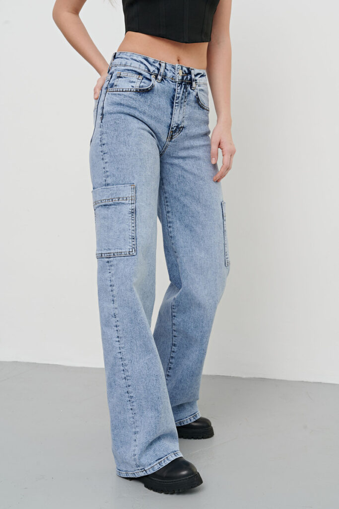 джинсы женские светло-синие 2
