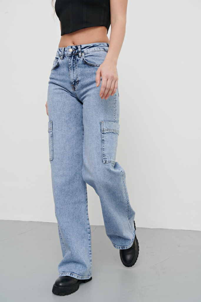 джинсы женские светло-синие 4