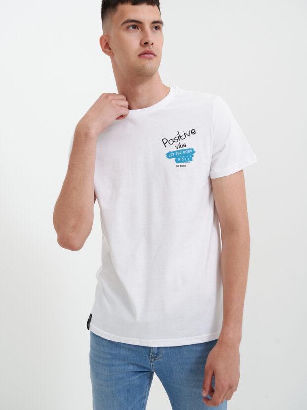 begood ss22mj262 weekend Белый Футболка мужская