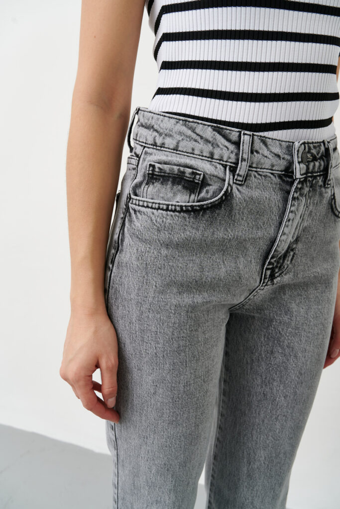 джинсы женские серые 8