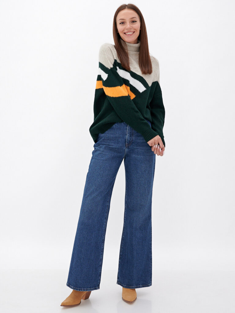 джинсы женские синие 2