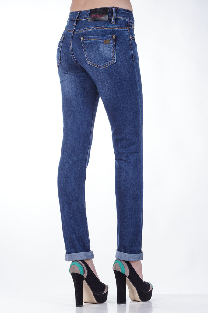 джинсы женские синие 3