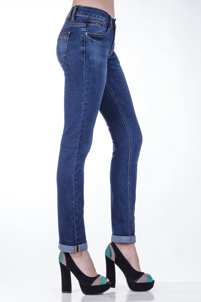 джинсы женские синие 4