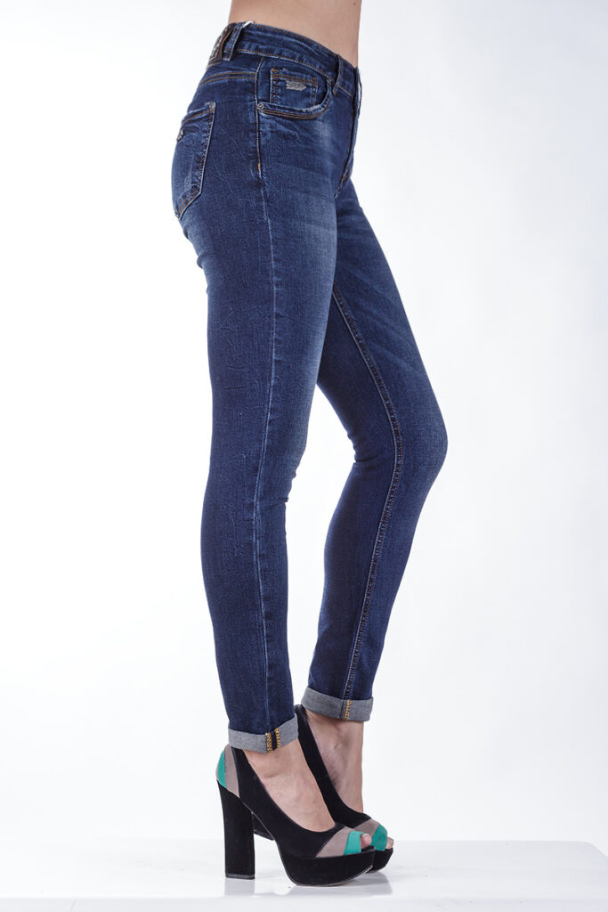 джинсы женские синие 4