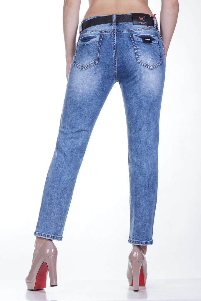 джинсы женские синие 3