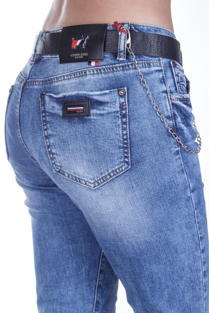 джинсы женские синие 6