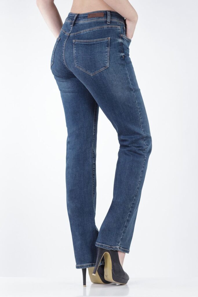 джинсы женские синие 4
