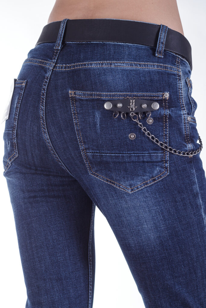 джинсы женские синие 6