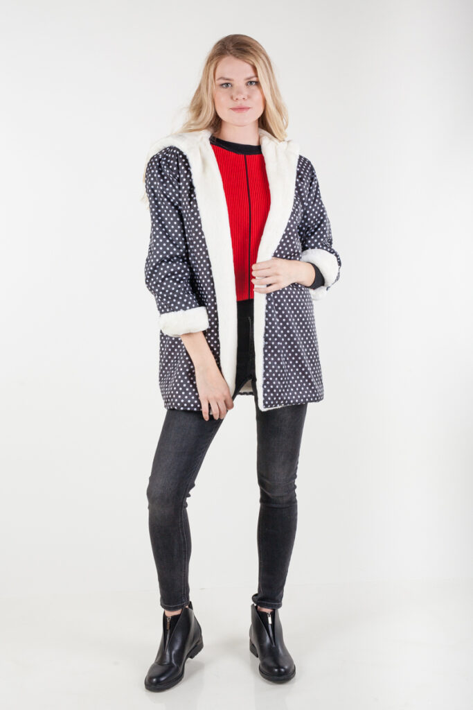 куртка джинсовая утепленная черная 8