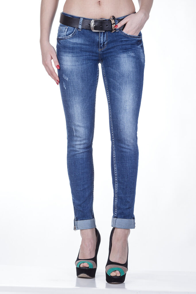 джинсы женские синие 1