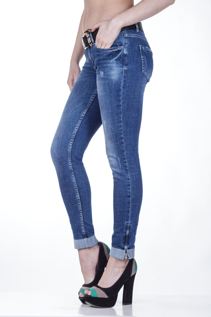 джинсы женские синие 2