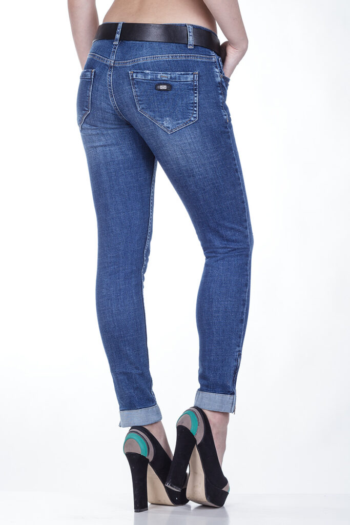 джинсы женские синие 3
