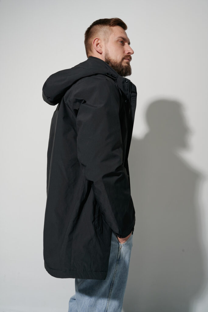 куртка мужская демисезоннаячерная 4