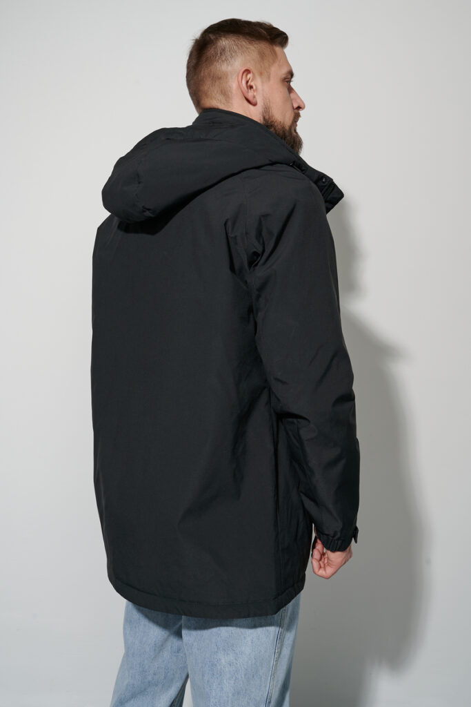 куртка мужская демисезоннаячерная 5