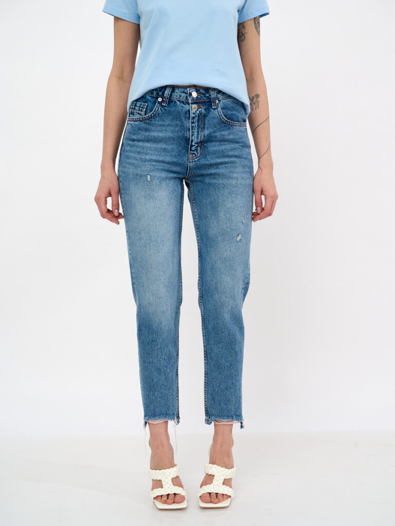 джинсы женские синие 1