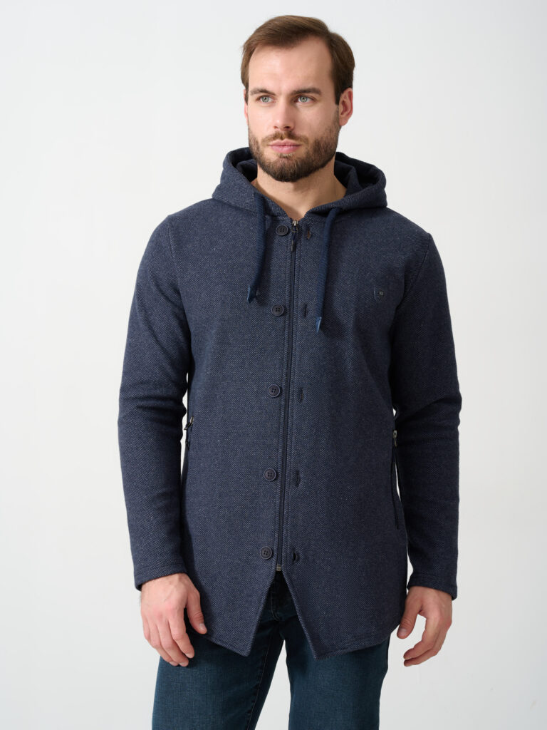 кардиган мужской синий 1