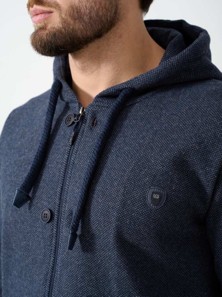 кардиган мужской синий 6