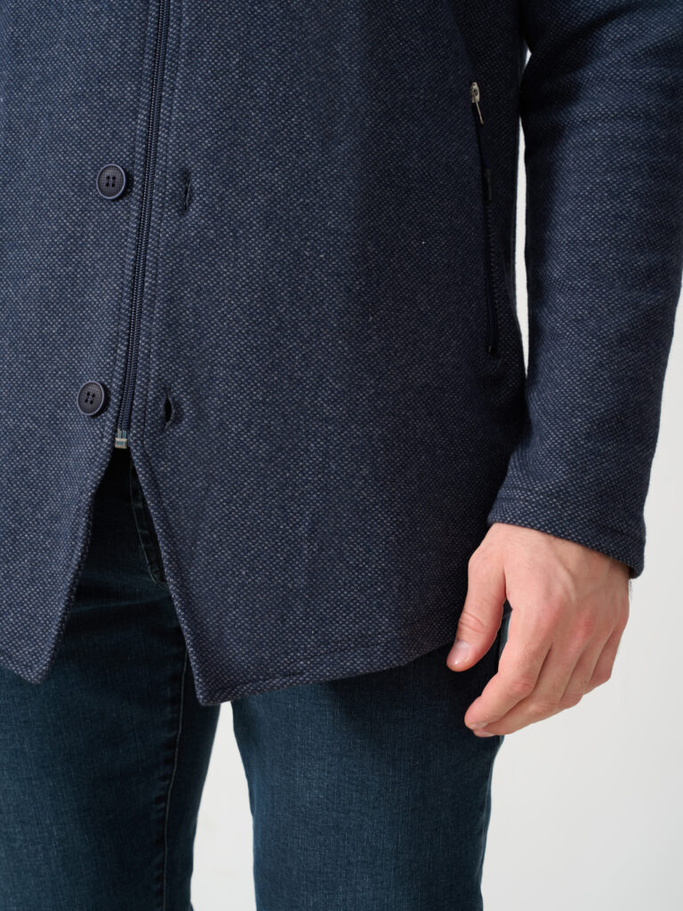 кардиган мужской синий 7