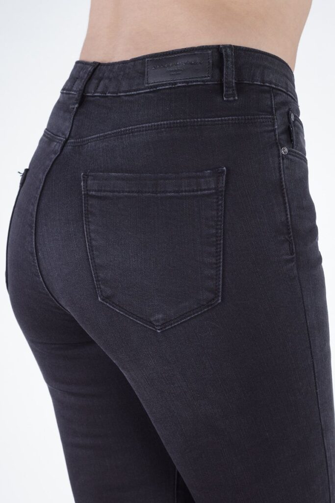 джинсы женские утепленные черные 5