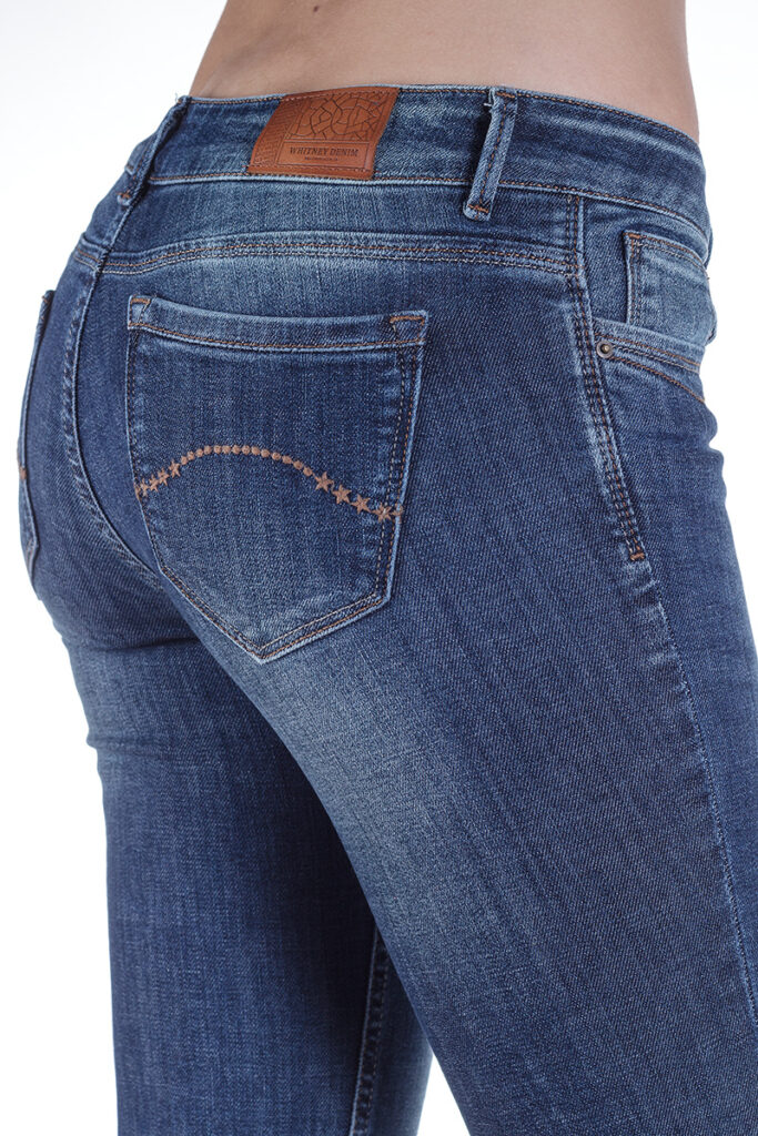 джинсы женские синие 4