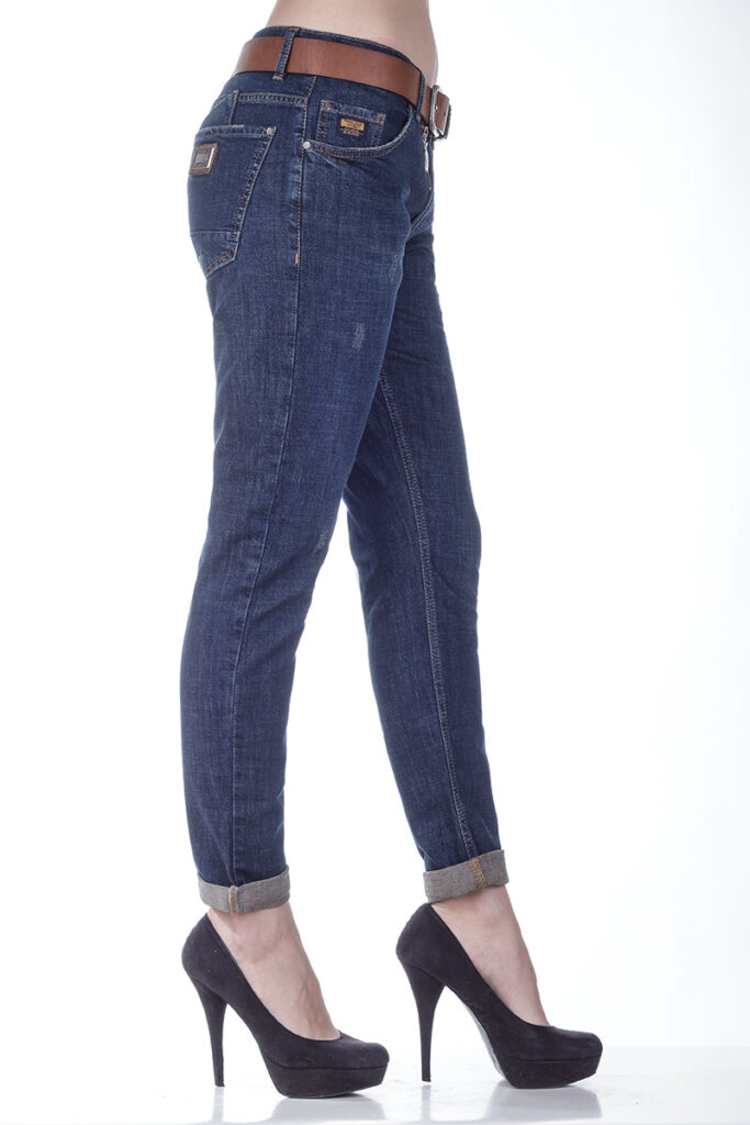 джинсы женские синие 4