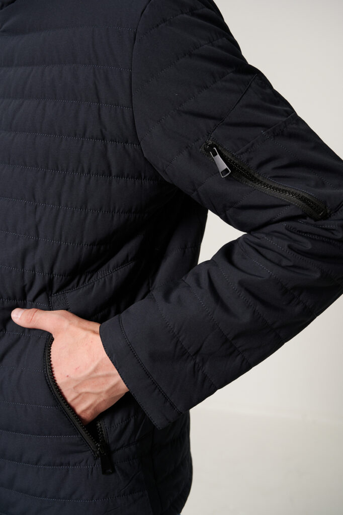 куртка мужская демисезонная синяя 6