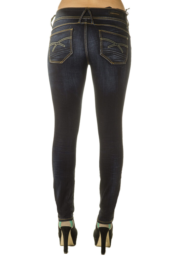 джинсы женские синие 2