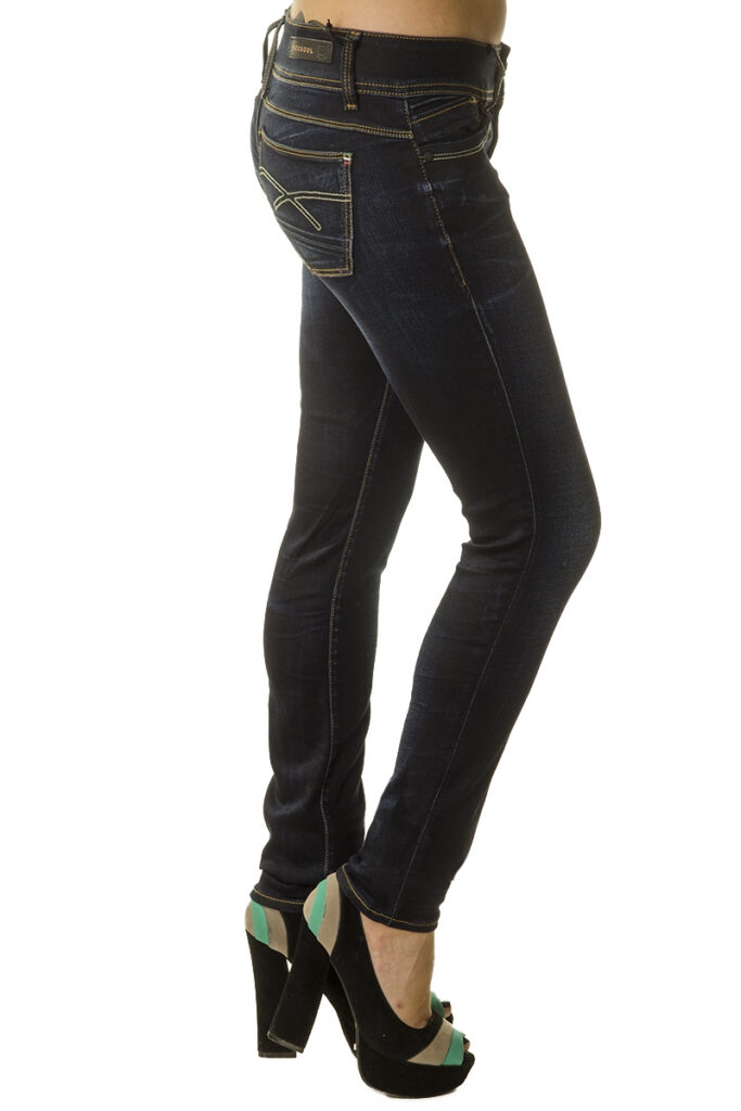 джинсы женские синие 4