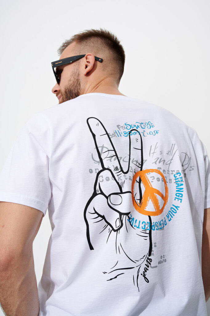 футболка мужская белая 2